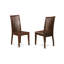 5 Piece Kitchen Table & Chairs Set Includes a Rectangle Dining Room Table with Butterfly Leaf and 4 Dining Chairs, Mahogany-1098687463-1113607530-1198814243