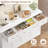 Arnolf 55.1" Modern Sideboard Buffet with Adjustable Shelves-936916109