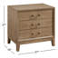 Table de chevet 3 tiroirs Bartlett-121682601