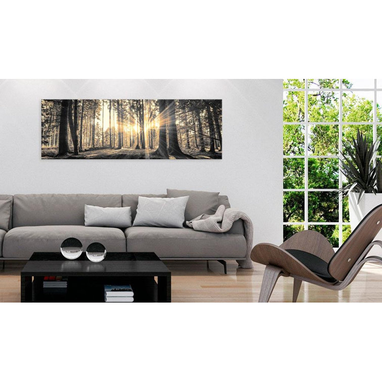 Millwood Pines Forest Sun On Canvas Print | Wayfair