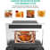 30 Inch Microwave Convection Oven, 1.6 Cu Ft Built In Microwave Oven With Air Fryer-Child Safety Lock-Drop Down Door, 1700W Touch Control-Multiple Cooking Modes, Ideal For Modern Kitchens