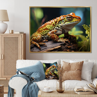 " Frog Portrait II "