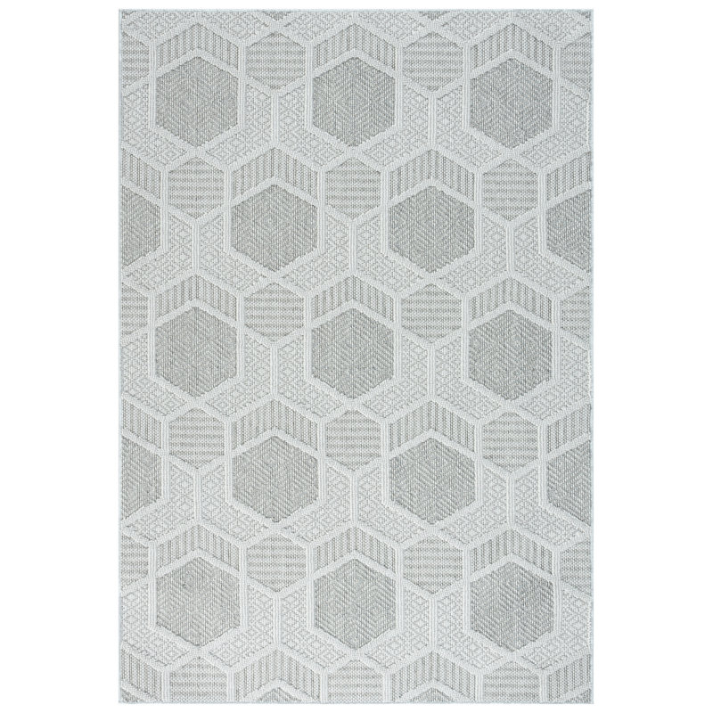 Berdella Performance Geometric Rug, Rectangle 5'3" x 7'6"