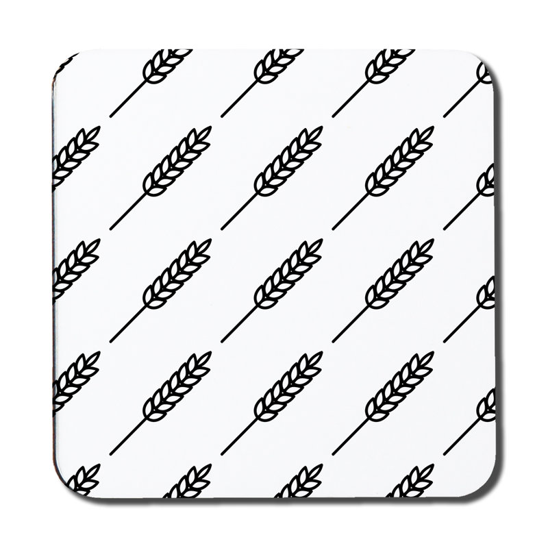 Square 6 Piece Coaster Set