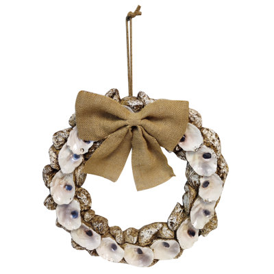 Emaria Oyster Shell Wreath