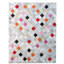 Falling Squares Cowhide Argyle Area Rug-1102488908