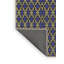 Tapis bleu/beige à motifs-733444184