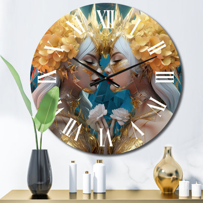 Metal Wall Clock