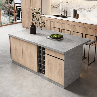 182.9 cm W Kitchen Island with Top
