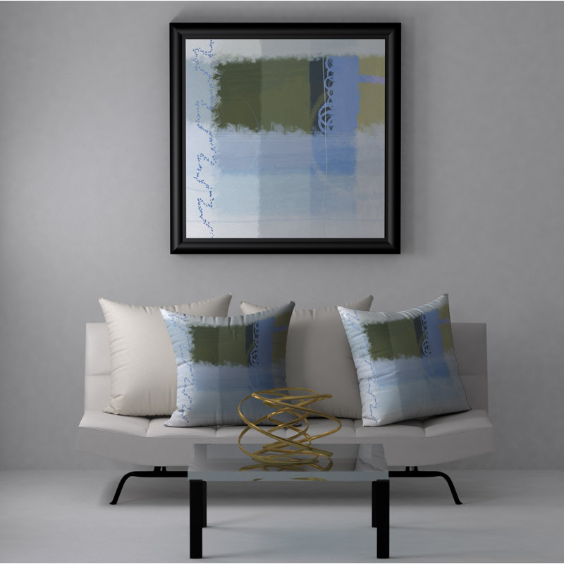  Housse et insert de coussin carré populaire populaire, H 18 po x l 18 po