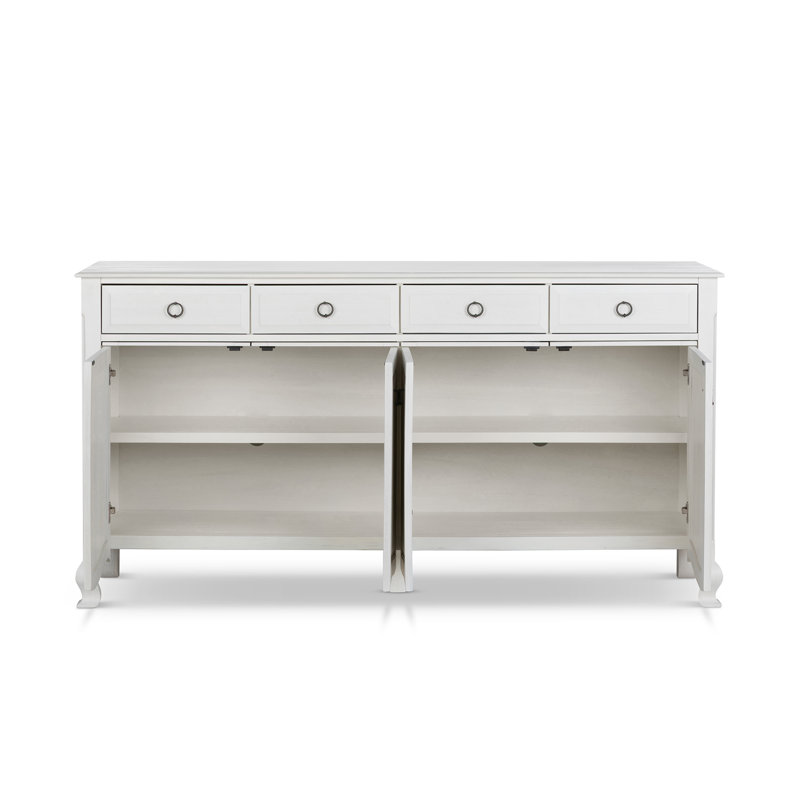 Harrington Sideboard, Whitewash, Whitewash