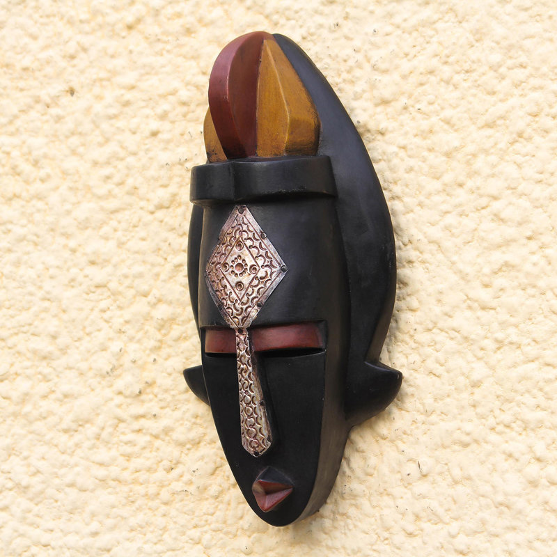 Sculpture de jeune garçon masqué malien Bambara
