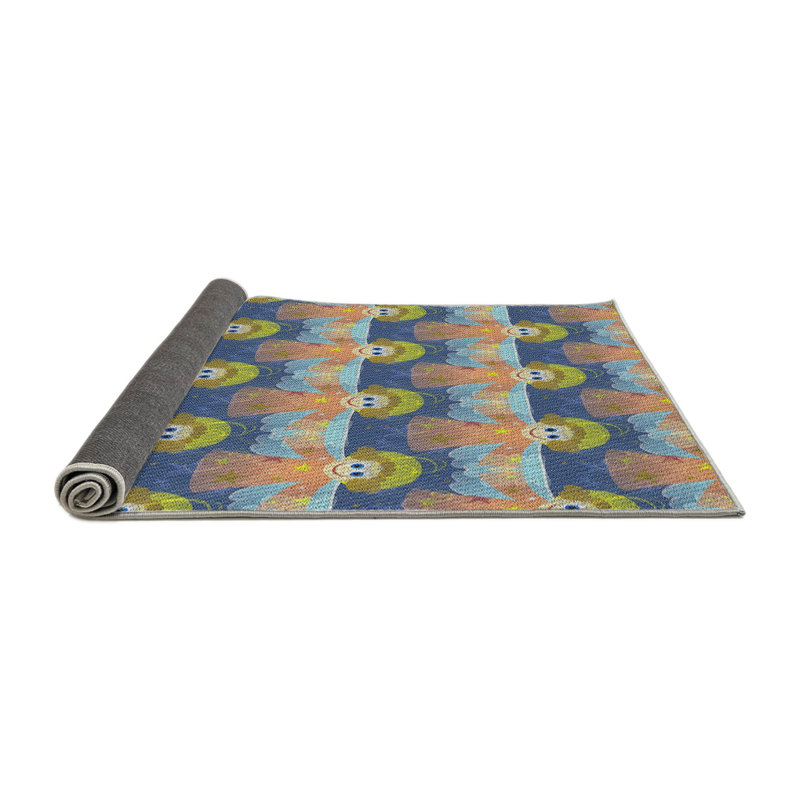 Ageus Indoor Rug, Round 5'