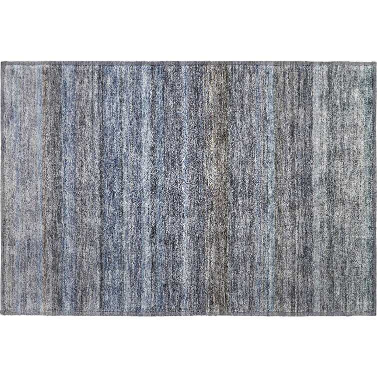 Premium Machine Washable Melvin AMF1167 Stripes Rug