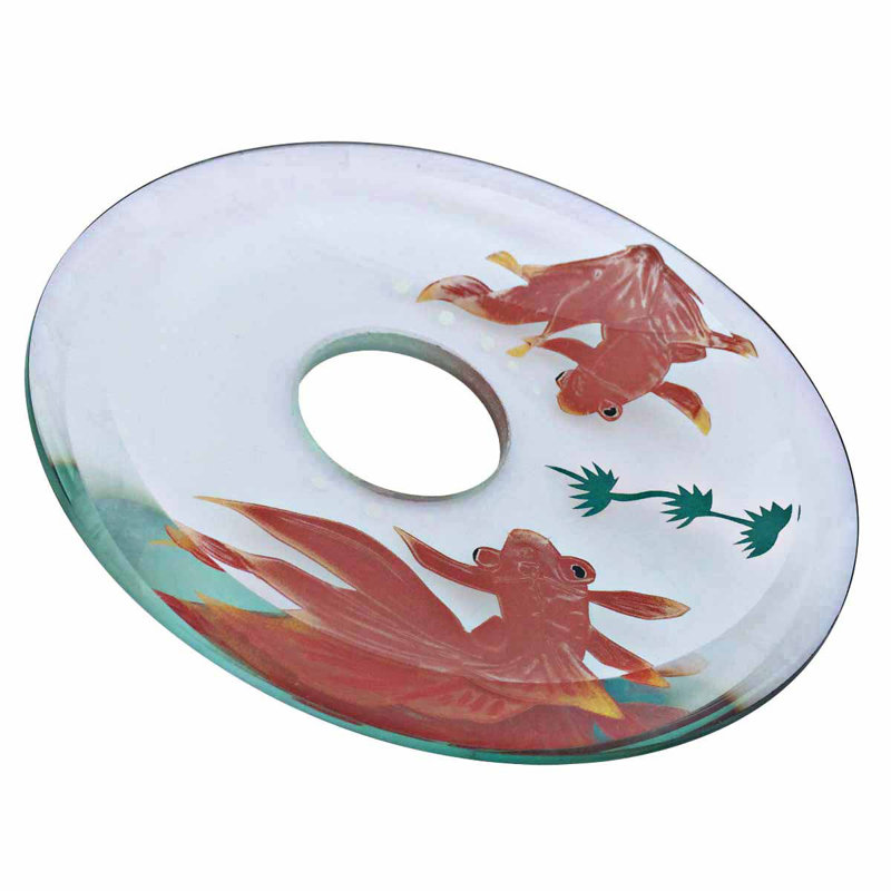 Plaque de rechange pour plateau à disque en verre à robinet koi