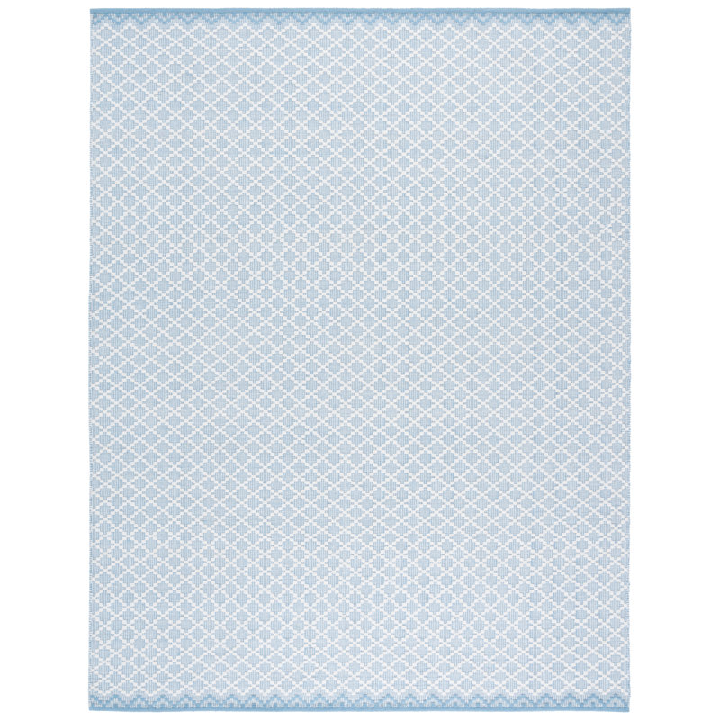 Blume Wool/Cotton Geometric Hand-Woven Rug, Rectangle 4' x 6'
