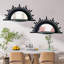 2 Piece Metal Wall Candelabra Set