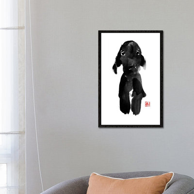 Cute Dog by Péchane - Print on Canvas