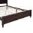 Wood Platform Bed Frame,Retro Style Platform Bed With Wooden Slat Support-800915622-800915627