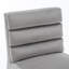 Chaise d'appoint rembourrée en velours Cowger-312584417