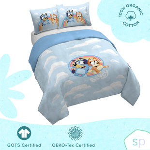 Ensemble de housse de couette et de taies décoratives 100% coton