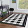 Dolloff Rectangle Buffalo Check Machine Woven Area Rug