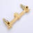 8 in W*8.23 D Solid Brass 2-Handle Wall Mounted Bathroom Sink Faucet-68932837