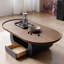 Table à thé en bois de style rétro moderne-292512747