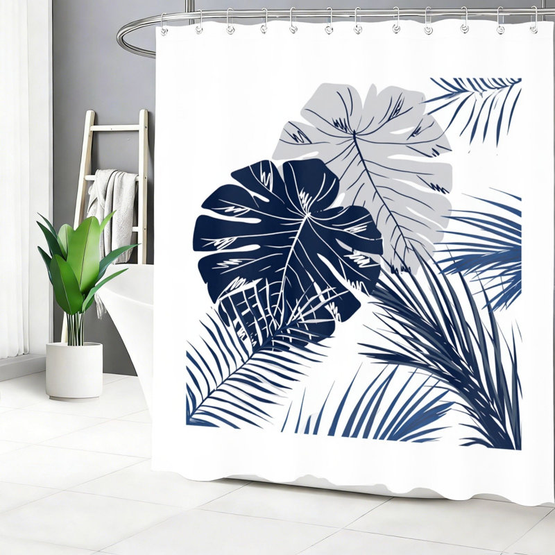 Rideau de douche Tropical