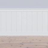 Deluxe Shiplap with a Nickel Gap 8' Length PVC Wainscoting Kit
