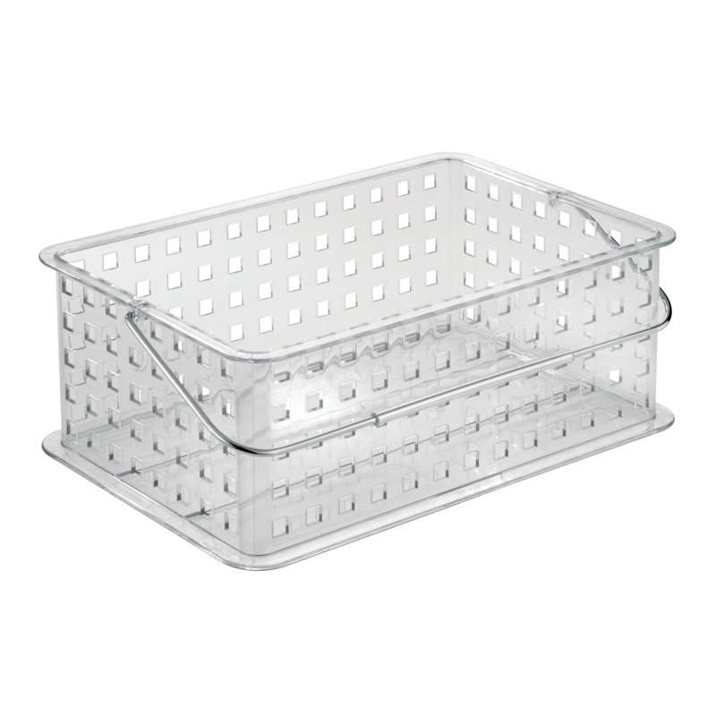 Large Stackable Shower Caddy Basket with Handle for Bathroom or Dorm - Shower Organizer for Body Wash and Shampoo