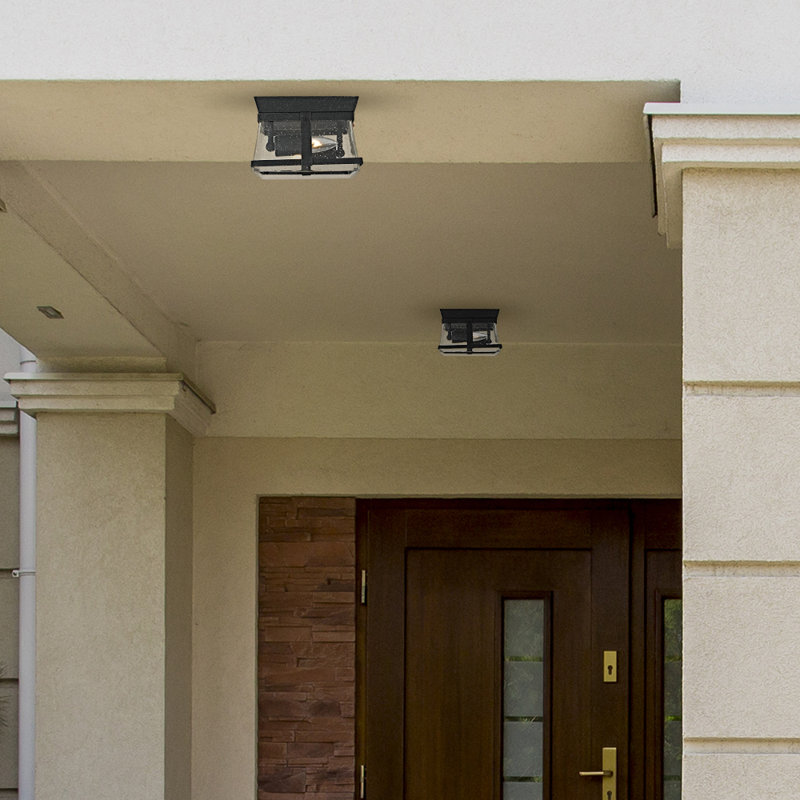Plafonnier encastré d’extérieur 2 lumières ada