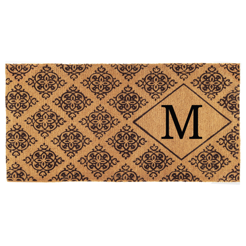 Zambrana Personalizable Outdoor Doormat, M, Rectangle 3' x 6'