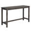Ensemble de table de bar 4 pièces avec prise de courant, ensemble de table de bar avec chaises de salle à manger, table de bar avec tabourets et table de canapé avec 3 tabourets rembourrés-1024266225