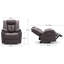 Henreitta Recliner with Ottoman-466156592