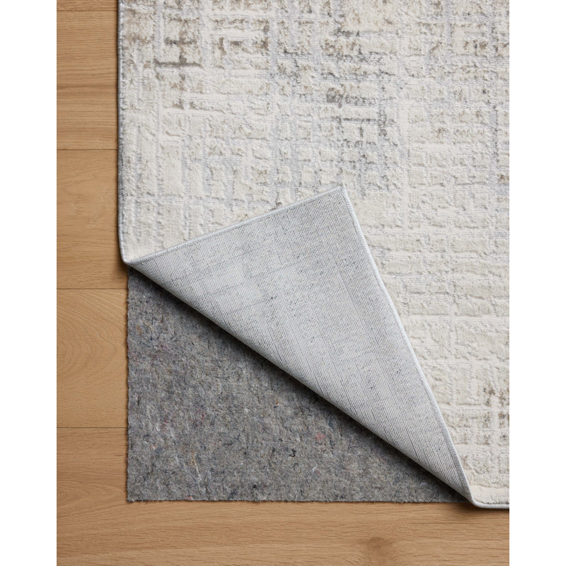 Tapis ivoire / pierre Kux, Rectangle 6 pi 7 po x 9 pi 3 po