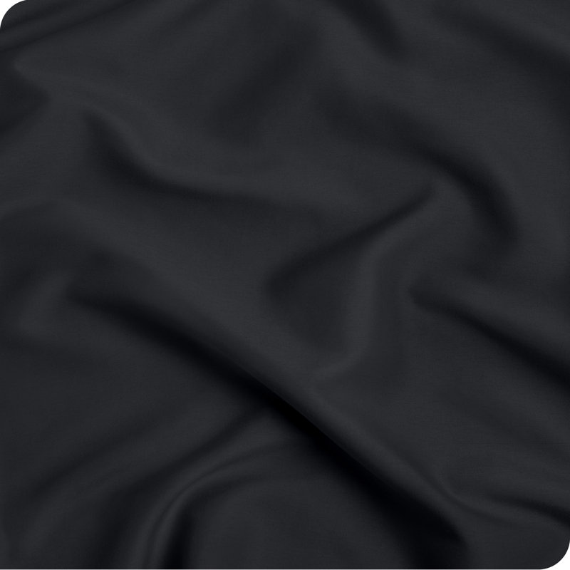 Queen Black Premium Microfiber Stretch Knit Sheet Set