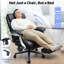 Grand fauteuil de direction 600LBS, grand et grand fauteuil ergonomique avec repose-pieds