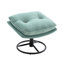 Fauteuil d'appoint confortable et élégant avec repose-pieds pour le salon, idéal pour la détente et le divertissement-1384899010