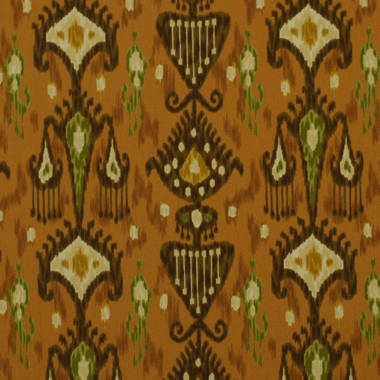 Top Fabric Francesca - Chenille Jacquard Ikat Pattern Upholstery Fabric by The Yard