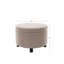Repose-pieds rond de 24 po avec rangement-876846177