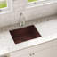 Évier de cuisine encastré en quartz classique 24-5/8 po x 18-1/2 po x 9-1/2 po-234533160