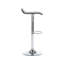 Tabouret de bar pivotant à hauteur réglable Rosmini-67521201