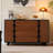 Large-Capacity Solid Wood Sideboard