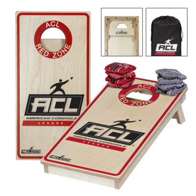 American Cornhole League COMP 1x2 MINI Cornhole Board Set - Portable Design