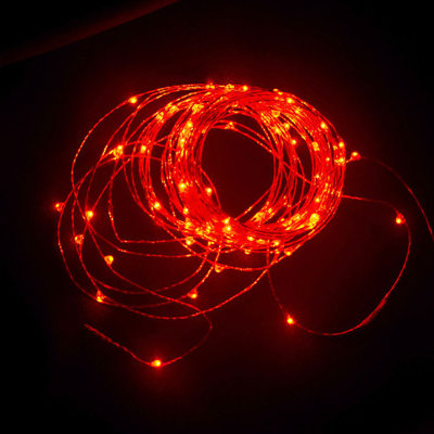 Lumières grillagées - 100 ampoules