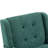 26.77" Mid-Century Modern Accent Chair With Linen Upholstery, Tufted Back And Black Solid Wood Legs(Set Of 2)-887376066