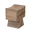 Tabouret d'appoint en bois massif Ramsdell