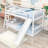 Fehmi Kids Twin Over Twin Bunk Bed-1261235323