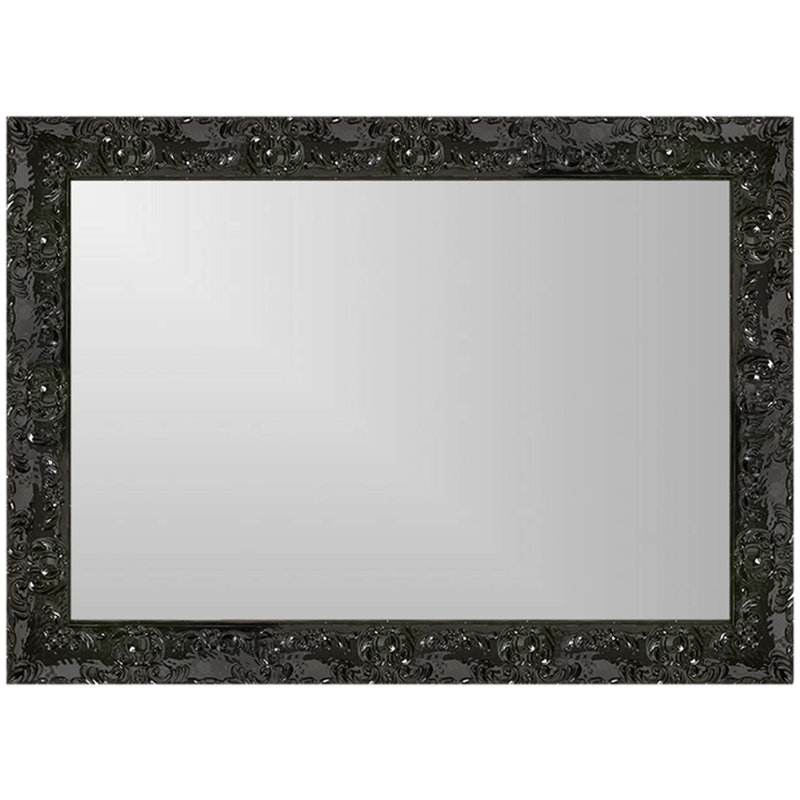Miroir Lavo, Noir électrique, 43 po x 31 po
